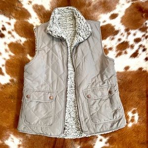 Reversible Boutique Women’s Vest, SMALL, Like New